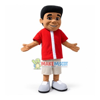 Boy Mascot Costume Boy Mascot Costume