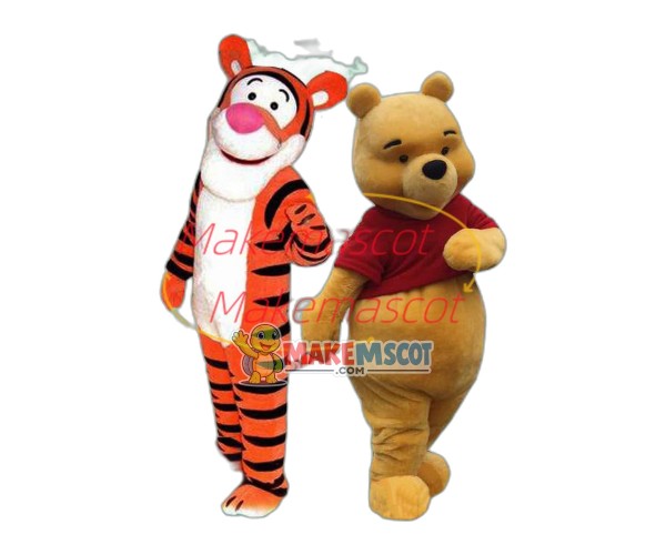 Winnie The Pooh Mascot Costume Winnie The Pooh Mascot Costume