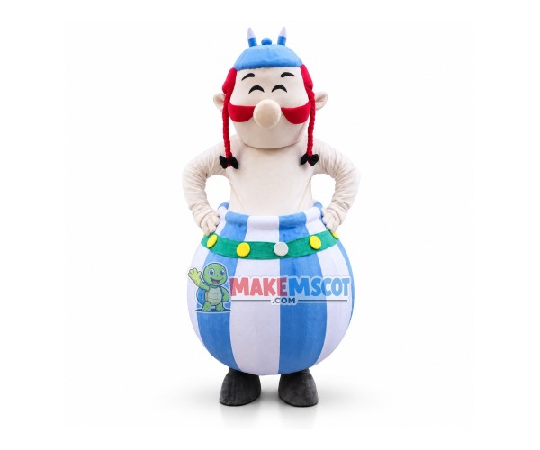Obelix Mascot Costume Obelix Mascot Costume