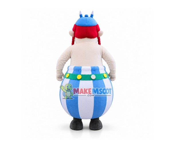 Obelix Mascot Costume Obelix Mascot Costume