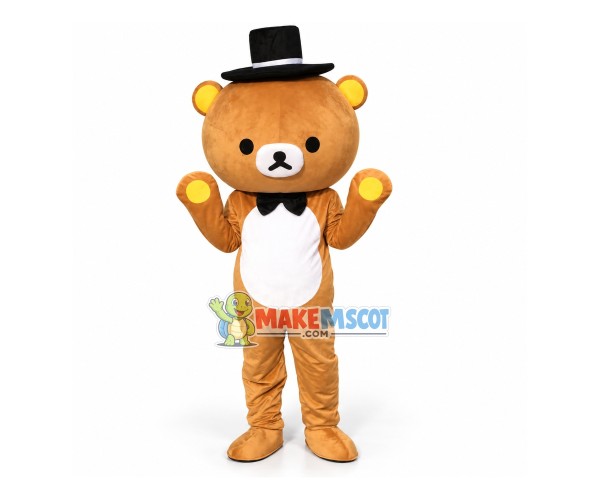 Brown Bear Janpan Rilakkuma Mascot Costume Brown Bear Janpan Rilakkuma Mascot Costume