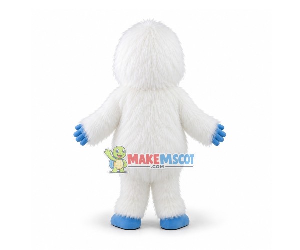 Yeti Abominable Snowman Mascot Costume Yeti Abominable Snowman Mascot Costume