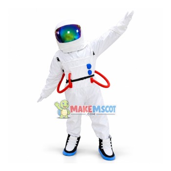 Superb Astronaut Mascot Costume Superb Astronaut Mascot Costume