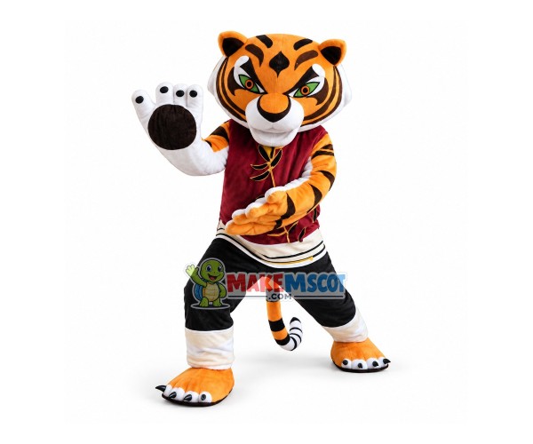 Tigress Tiger Mascot Costume Kung Fu Panda Tigress Tiger Mascot Costume Kung Fu Panda