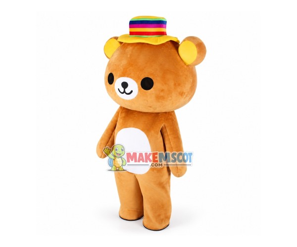 Halloween Japan Brown Bear Mascot Costume