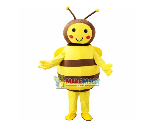 Beautiful Bee Mascot Costume Beautiful Bee Mascot Costume