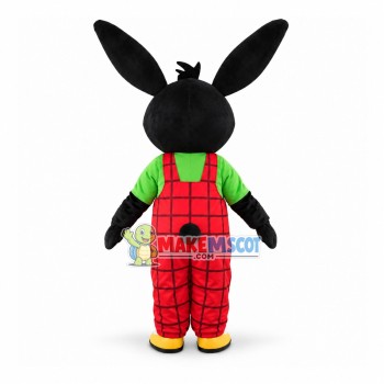 Bing Black Rabbit Mascot Costume Bing Black Rabbit Mascot Costume
