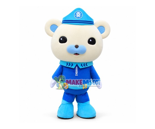 The Octonauts Captain Barnacles Mascot Costume The Octonauts Captain Barnacles Mascot Costume