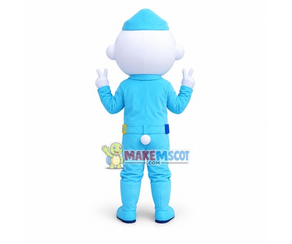 Giant Octonauts Captain Barnacles Mascot Costume Giant Octonauts Captain Barnacles Mascot Costume