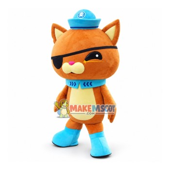 The Octonauts Kwazii Cat Mascot Costume The Octonauts Kwazii Cat Mascot Costume