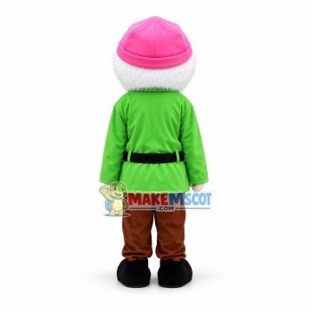Green Dwarf Mascot Costume Green Dwarf Mascot Costume