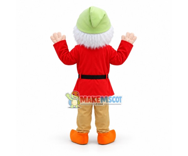 Red Dwarf Mascot Costume Red Dwarf Mascot Costume