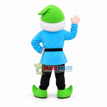 Blue Dwarf Mascot Costume