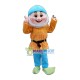 Orange Dwarf Mascot Costume Orange Dwarf Mascot Costume