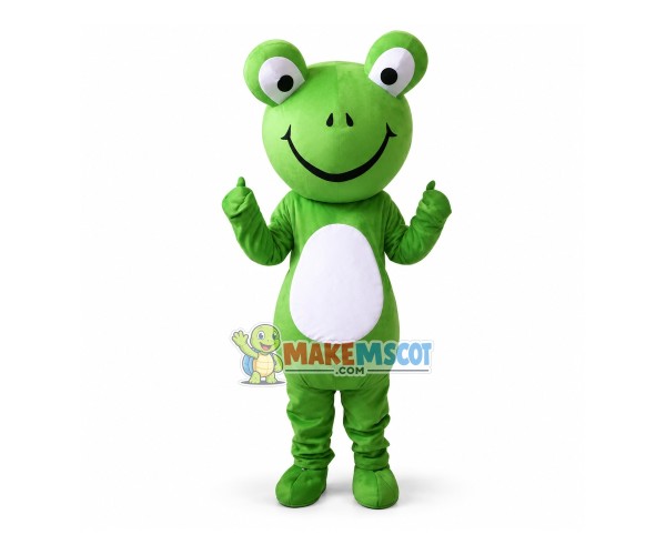 Cute Frog Mascot Costume Cute Frog Mascot Costume