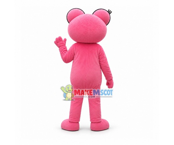 Red Frog Mascot Costume Red Frog Mascot Costume
