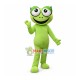 Green Frog Mascot Costume