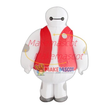 Cute Lightweight Baymax Mascot Costume Cute Lightweight Baymax Mascot Costume
