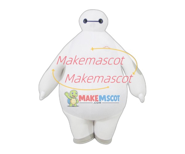 Cute Baymax Mascot Costume Cute Baymax Mascot Costume
