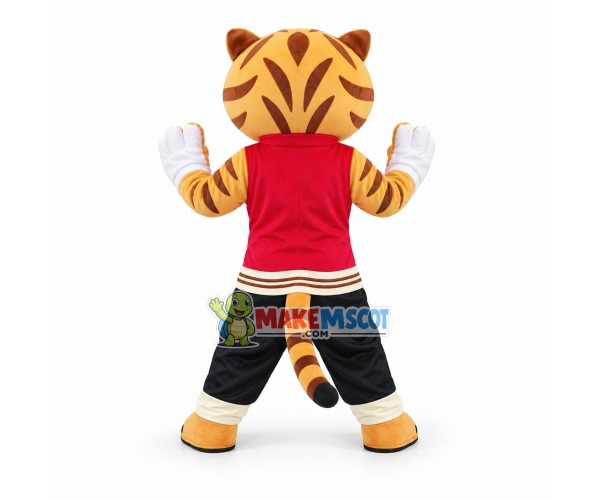 Tigress Tiger Kung Fu Panda Mascot Costume Tigress Tiger Kung Fu Panda Mascot Costume