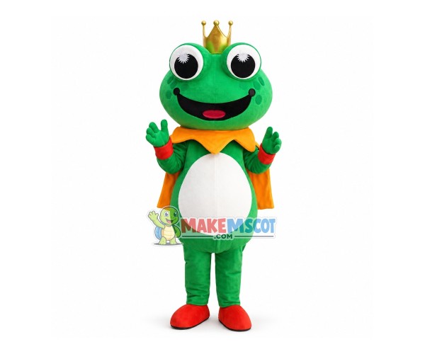 Happy Lightweight Frog Mascot Costume Happy Lightweight Frog Mascot Costume