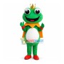 Happy Lightweight Frog Mascot Costume