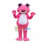 Cute Red Frog Mascot Costume