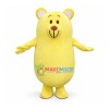 Yellow Mouse Mascot Costume