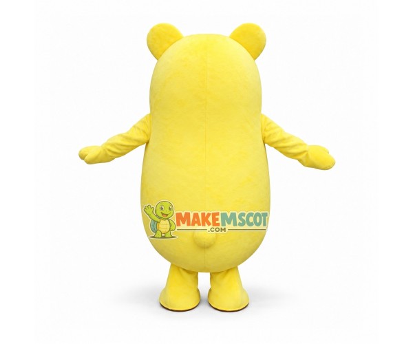 Yellow Mouse Mascot Costume Yellow Mouse Mascot Costume