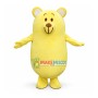 Yellow Mouse Mascot Costume