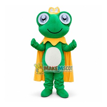 Giant Green Frog Mascot Costume