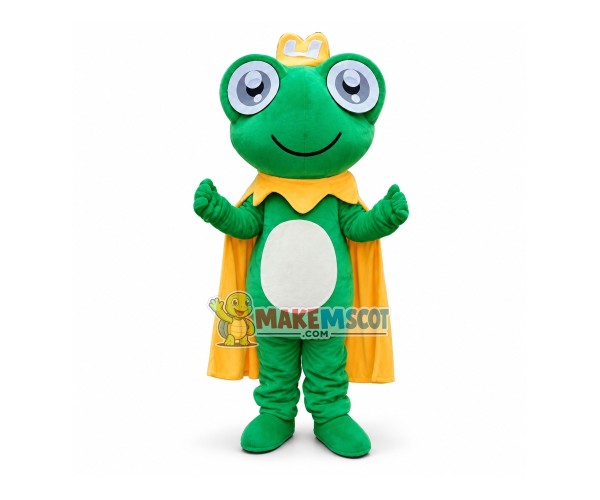 Giant Green Frog Mascot Costume Giant Green Frog Mascot Costume