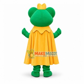 Giant Green Frog Mascot Costume