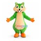 Green Squirrel Mascot Costume Green Squirrel Mascot Costume