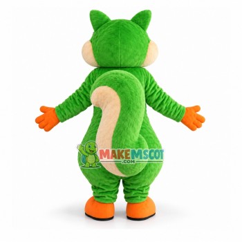 Green Squirrel Mascot Costume Green Squirrel Mascot Costume