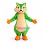 Green Squirrel Mascot Costume