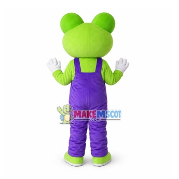 Superb Cute Frog Mascot Costume