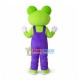 Superb Cute Frog Mascot Costume Superb Cute Frog Mascot Costume