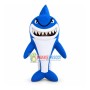 Blue & Grey Shark Mascot Costume
